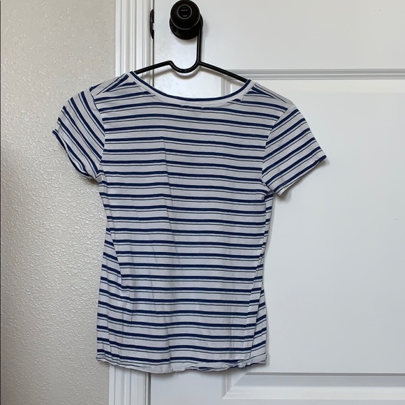 Blue and white striped tee - Picture 2 of 2